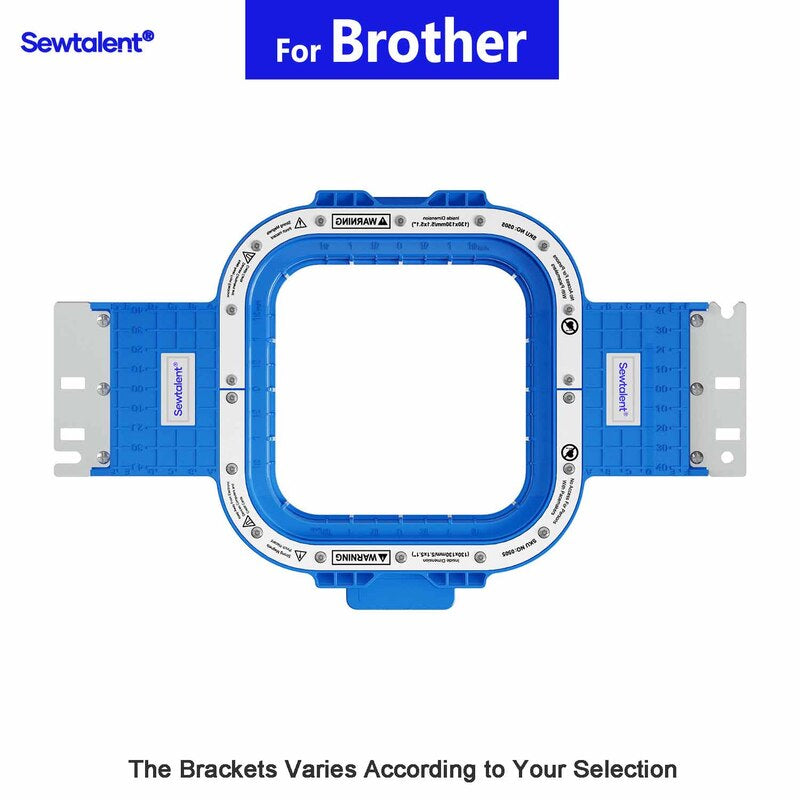 Magnetic hoops and magnet frame for Brother embroidery machine