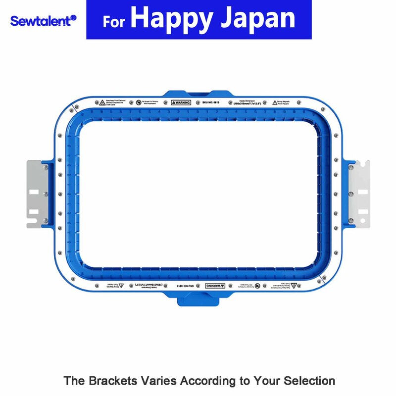 Magnetic hoops and magnet frame for Brother embroidery machine