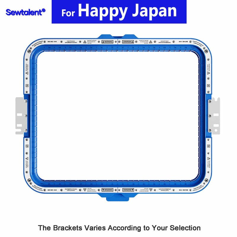 Magnetic hoops and magnet frame for Brother embroidery machine