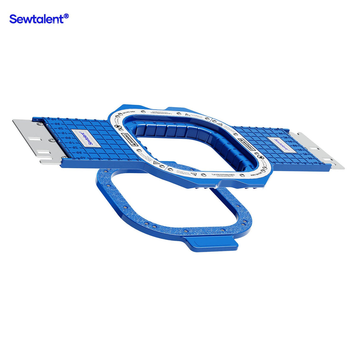 0404 100x100mm / 3.9″x3.9″   machine Magnetic embroidery hoop frame for brother embroidery machines, holds fabric flat and makes hooping easier