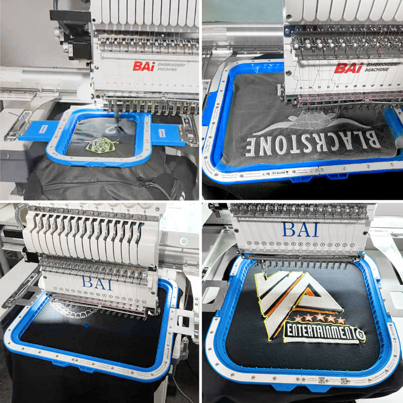 0413 100x320mm / 3.9″x12.8″ machine Magnetic embroidery hoops frames for bai embroidery machines, holds fabric stronger and makes hooping easier