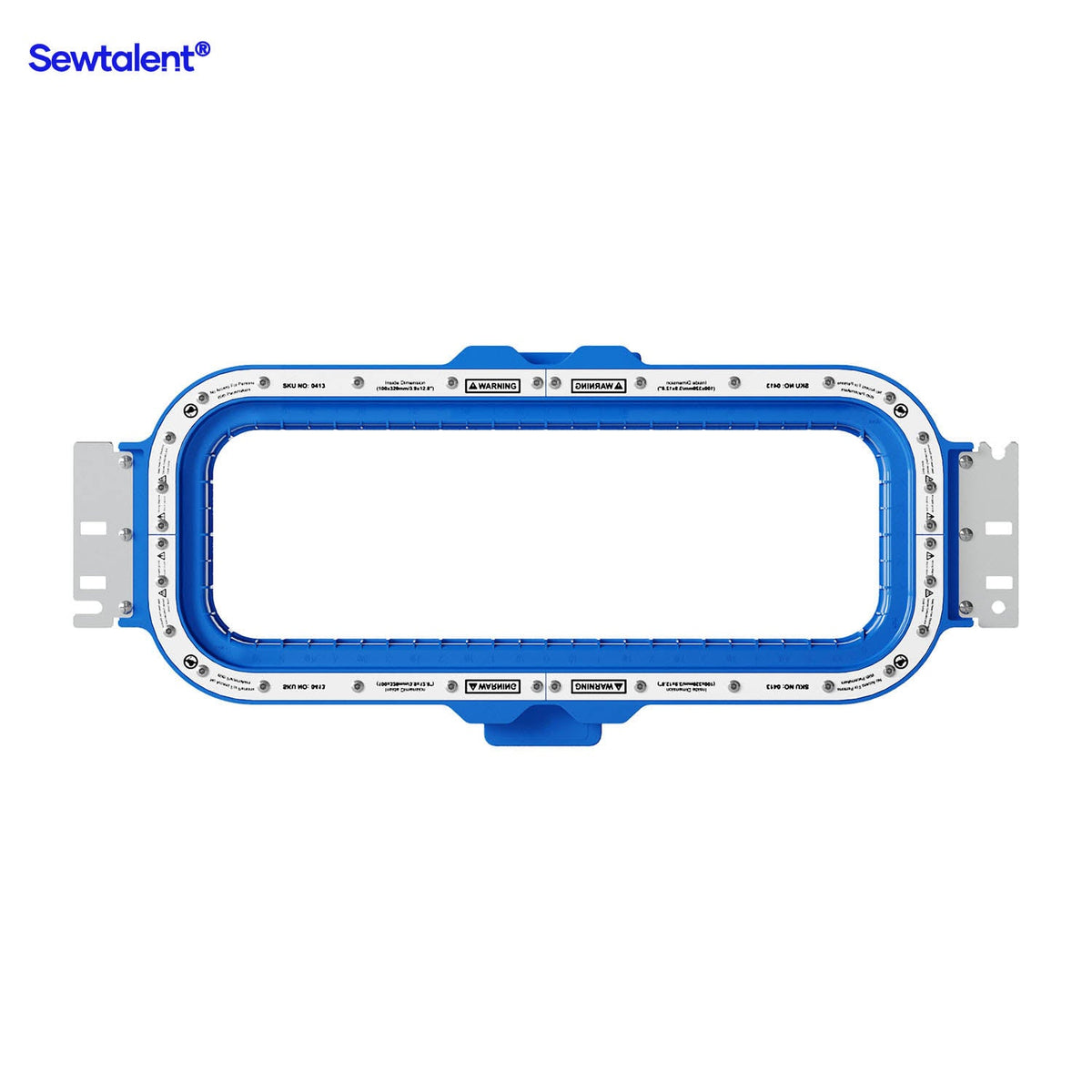 0413 Magnetic embroidery hoop frame for industrial multi-needle embroidery machines, holds fabric flat and makes hooping easier