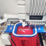 0505 130x130mm / 5.1″x5.1″  machine Magnetic embroidery hoop frame for brother embroidery machines, holds fabric flat and makes hooping easier