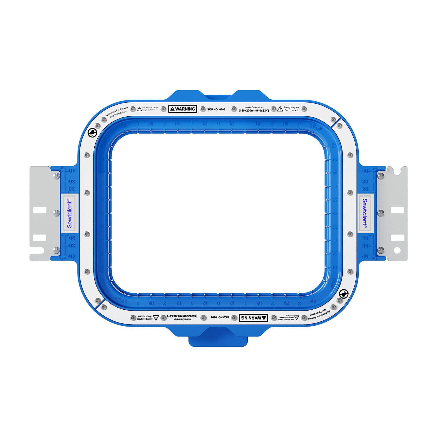 6x8inch/150x200mm magnetic hoop