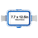 195×315 mm / 7.7×12.5 inch Magnetic embroidery hoop frame for embroidery machines, holds fabric flat and makes hooping easier