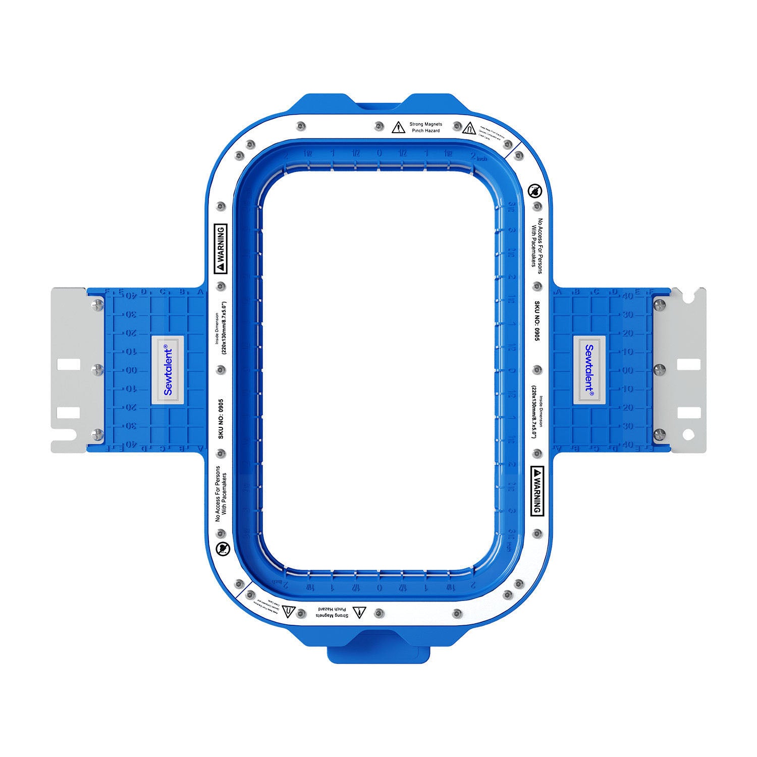 Sewtalent Magnetic Hoop 8.7″×5″ (220×130 mm) for SWF Embroidery ...