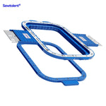 machine magnetic embroidery hoops frame for barudan embroidery machines