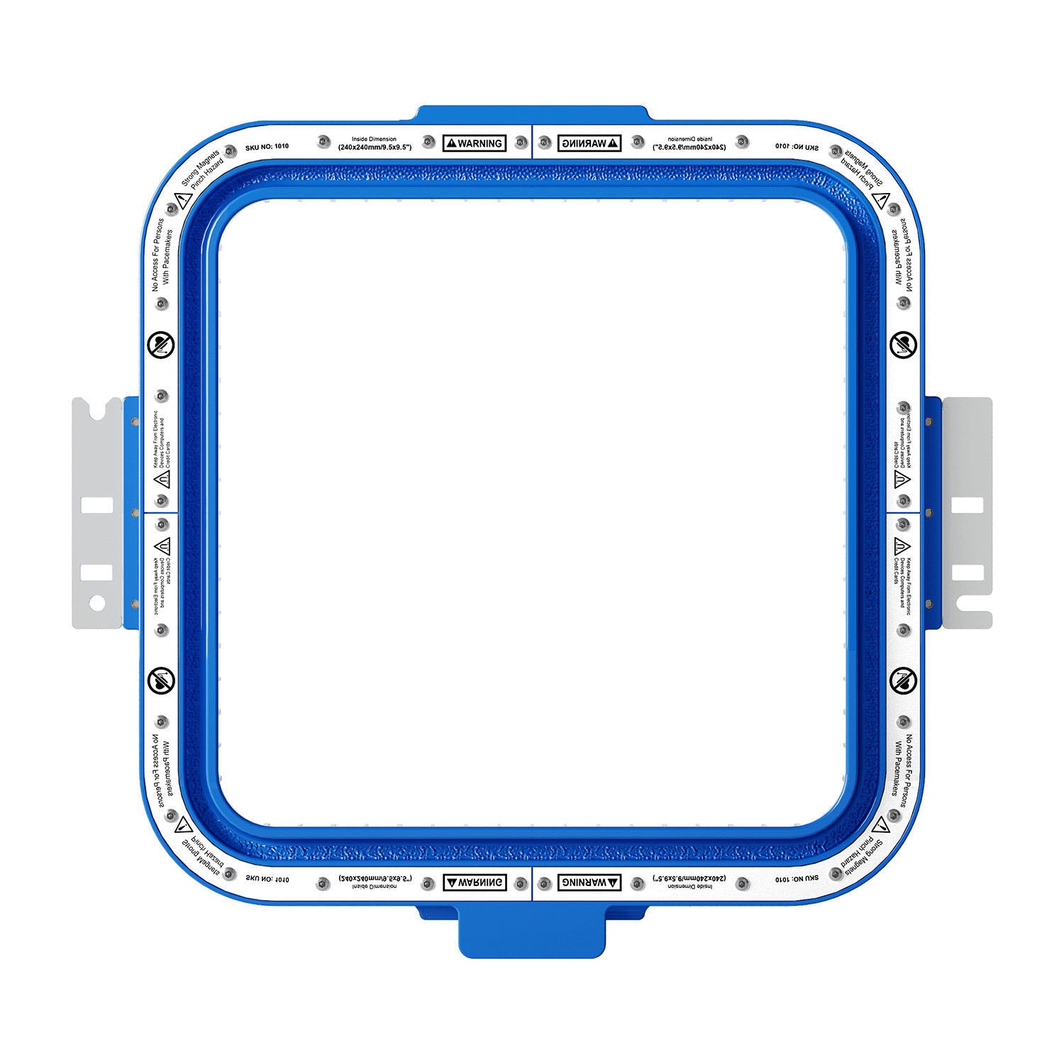 9.5x9.5inch/240x240mm magnetic hoop