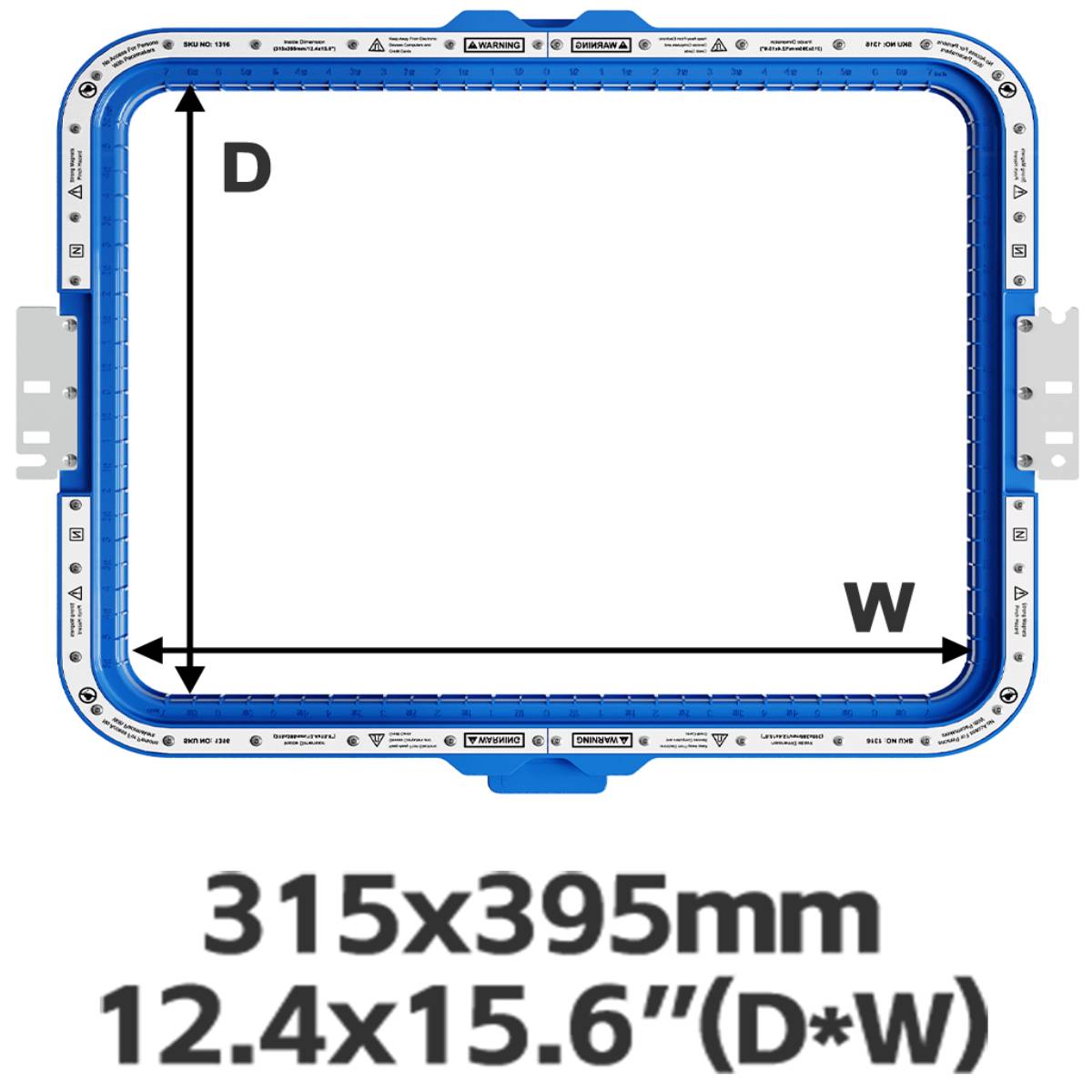 Magnetic Hoop for Embroidery machines