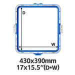 Magnetic embroidery hoop for Ricoma embroidery machines