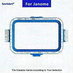 195×315 mm / 7.7×12.5 inch Magnetic_Embroidery_Hoop for janome MB4 MB7 MB4S MB7S machines