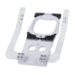 Close-up of the 3.9-inch positioning fixture without the magnetic hoop