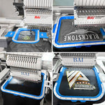7272 175x175mm / 6.9″x6.9″  machine Magnetic embroidery hoops frames for bai embroidery machines, holds fabric stronger and makes hooping easier
