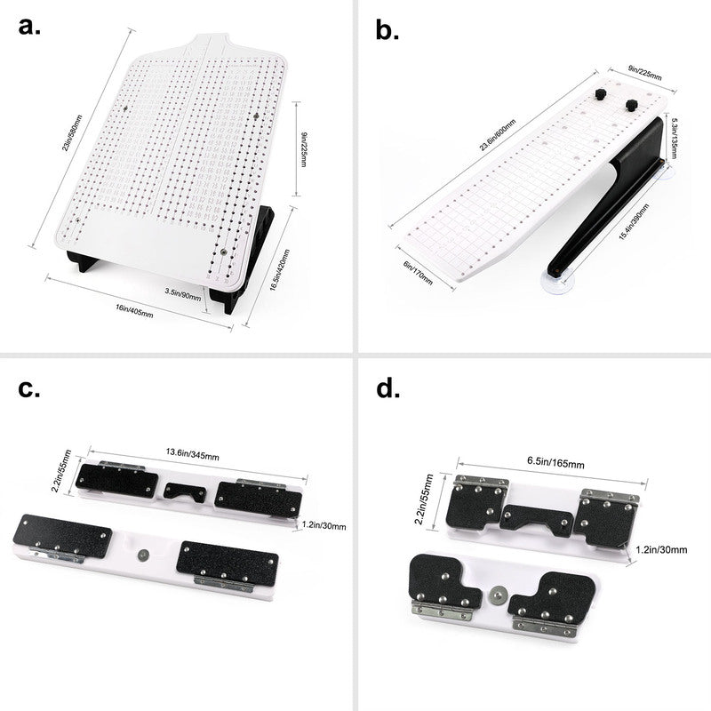 GNNE HT-003+FT-MUN hooping station for magnetic hoops , hooping aids, hooping tooling, hooping board for embroidery