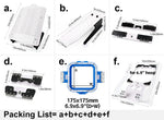 HT-003+FT-MUN+FT-M7272 hooping station for magnetic hoops , hooping aids, hooping tooling, hooping board for embroidery