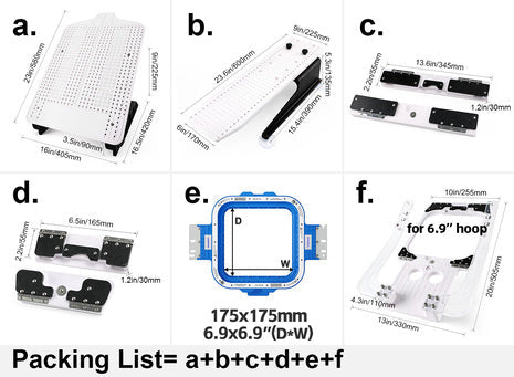 HT-003+FT-MUN+FT-M7272 hooping station for magnetic hoops , hooping aids, hooping tooling, hooping board for embroidery
