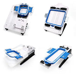 HT-003+FT-MUN+FT-M hooping station for magnetic hoops , hooping aids, hooping tooling, hooping board for embroidery
