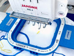 embroidery hoops for Janome embroidery machines