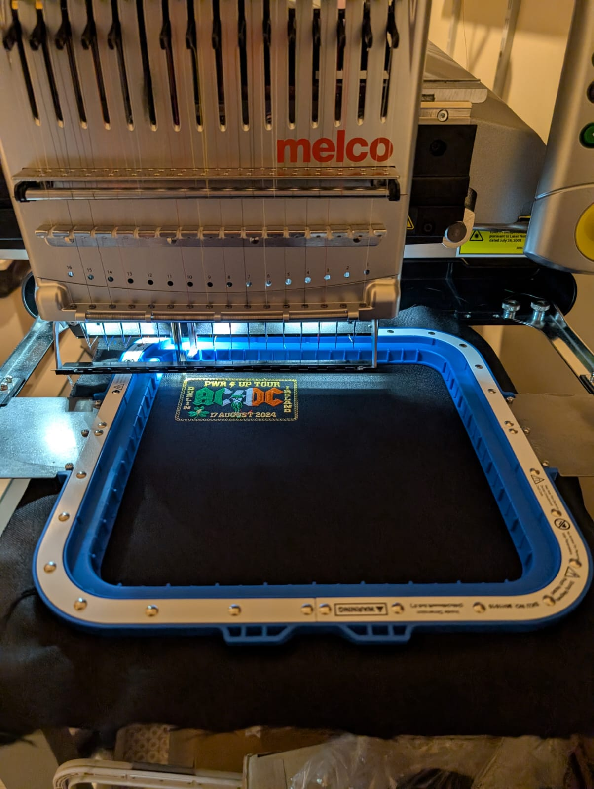 magnetic hoops for melco